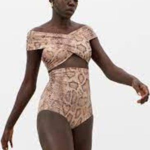 Mara Hoffman Snake Skin Bikini